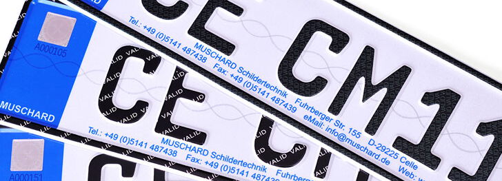 High Security Foils for license plates